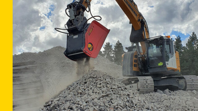 Supply and Service of Bucket crushing solution