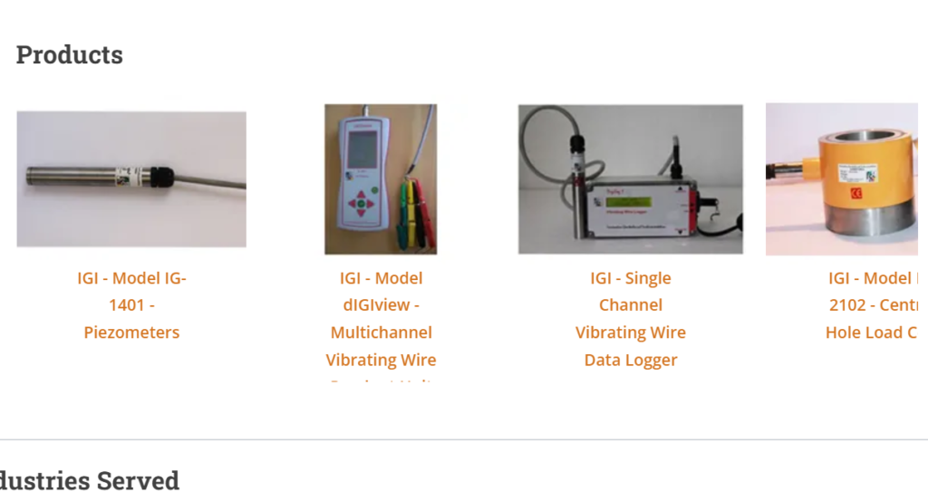 Geotechnical instrumentation