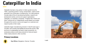 Caterpillar India (Caterpillar Inc.)